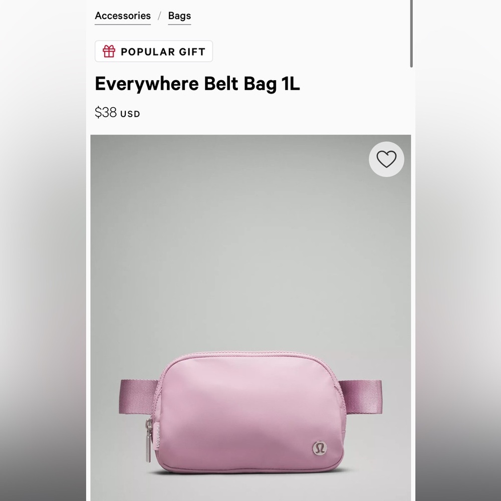 NWT Lululemon Everywhere Belt Bag